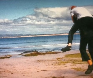 Photo of a person at the beach, used figuratively for this blog post.
